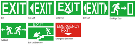 Emergency Signages